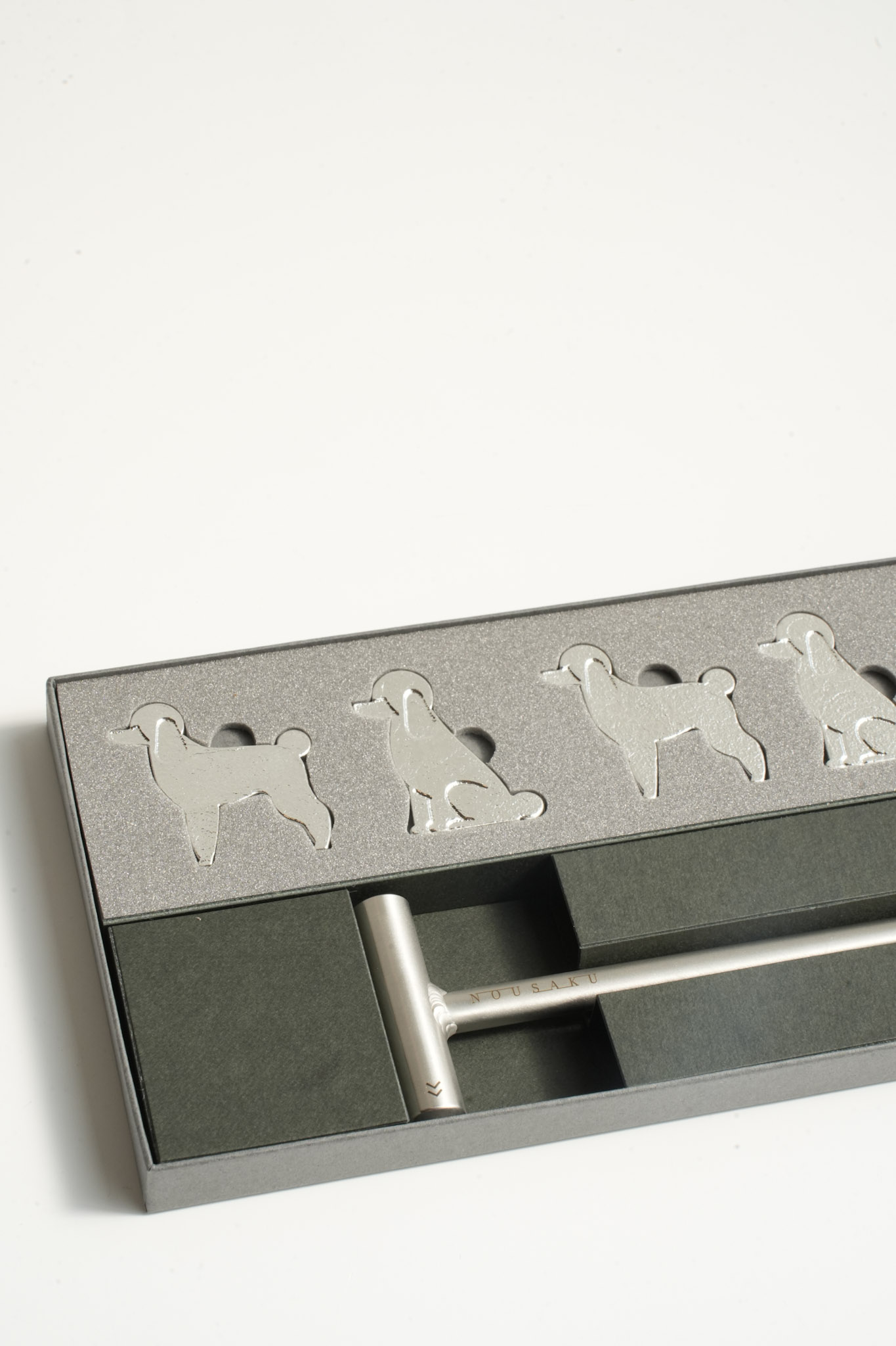 DIY KIT：Hammered Chop Stick: Poodle-set of 5