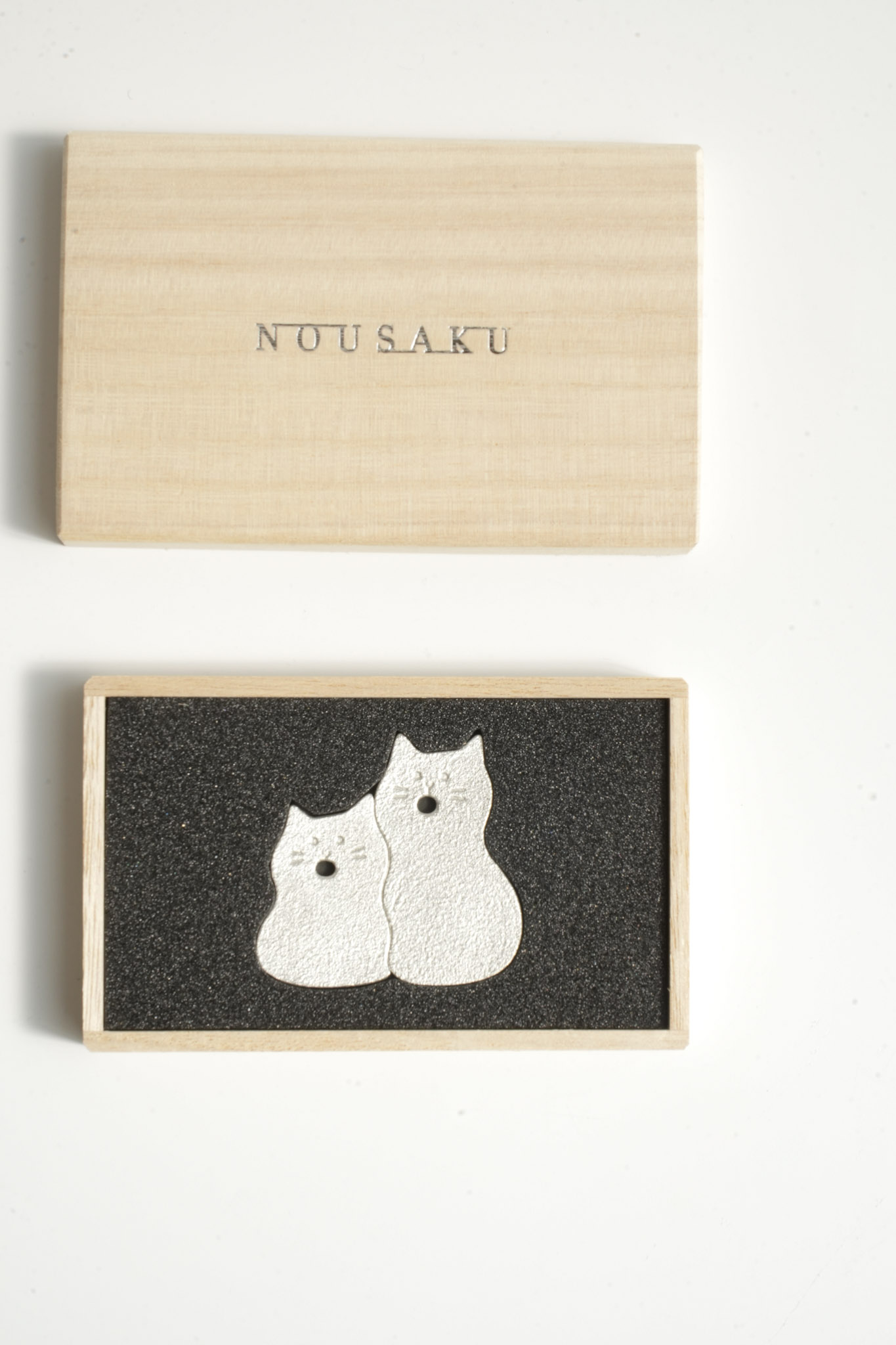 Chopstick Rest：Singing Cats-set of 2