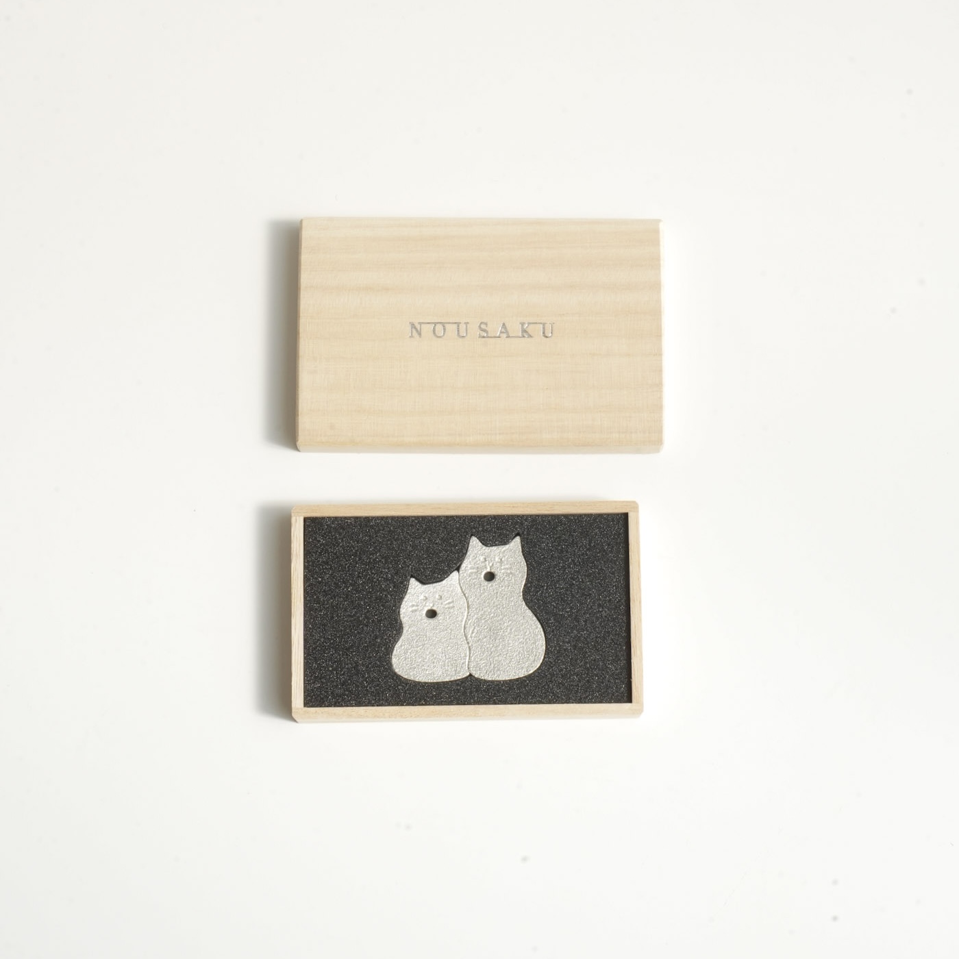 Chopstick Rest：Singing Cats-set of 2