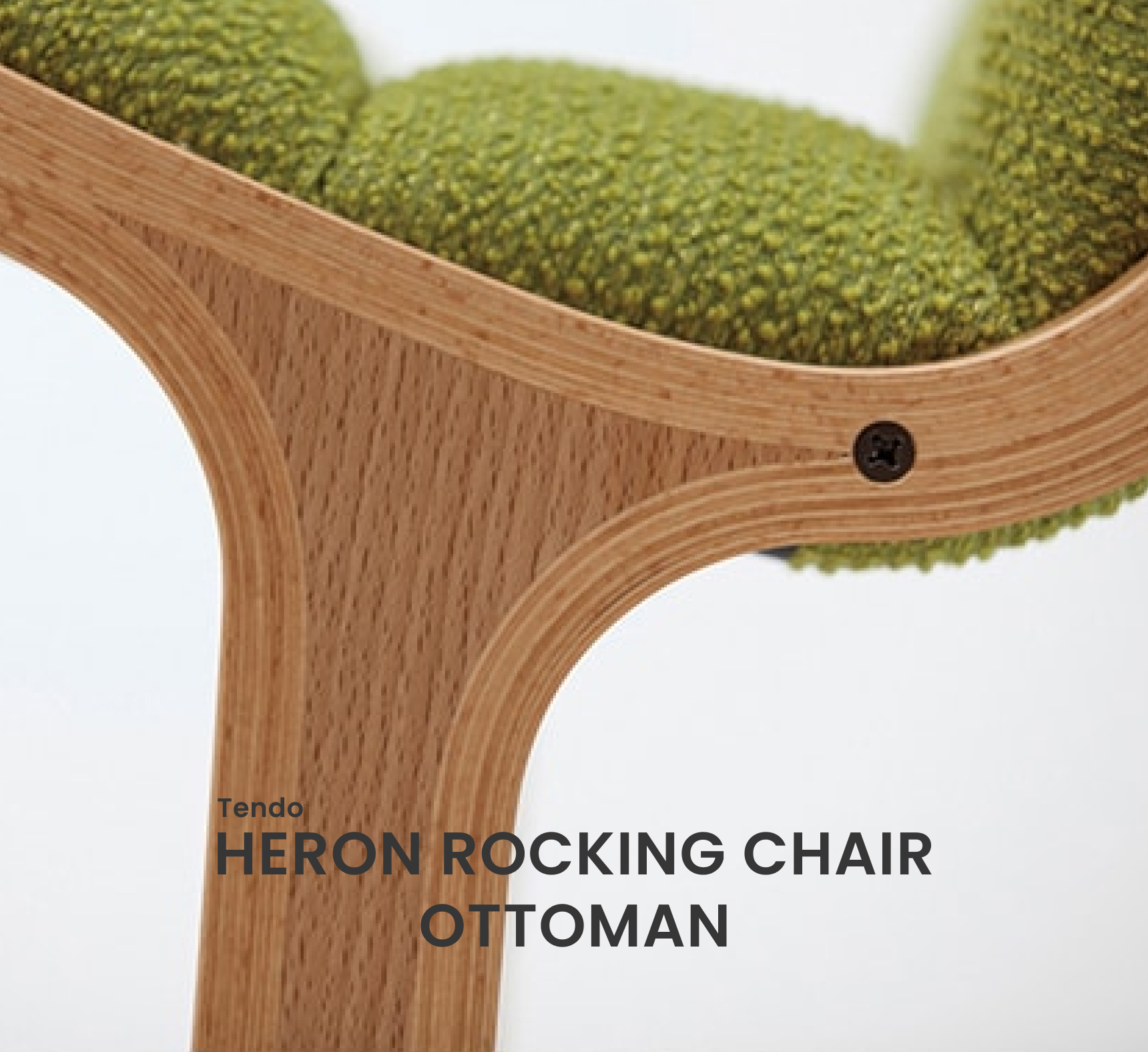 Heron Rocking Chair - Ottoman