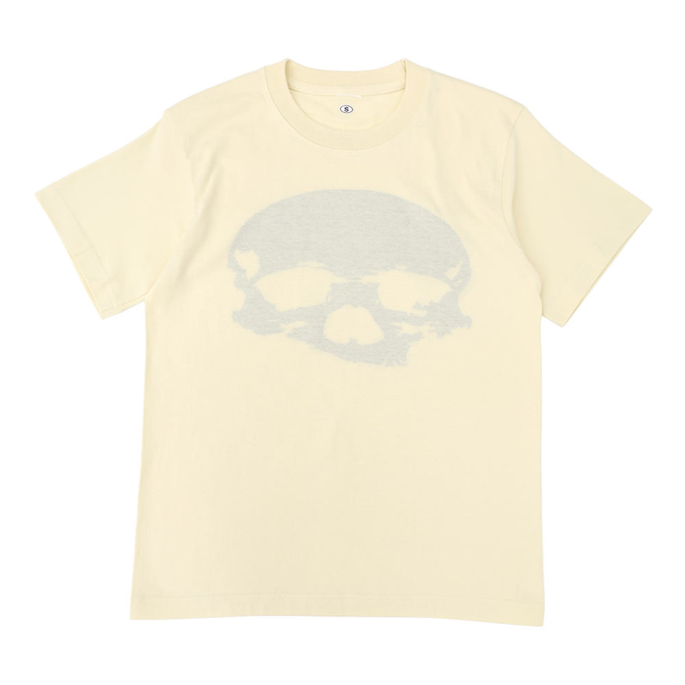 OASIS 2 - SKULL T-shirt (Light Yellow)