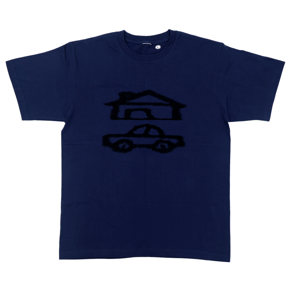 OASIS 2 - House & Car T-shirt (NAVY)