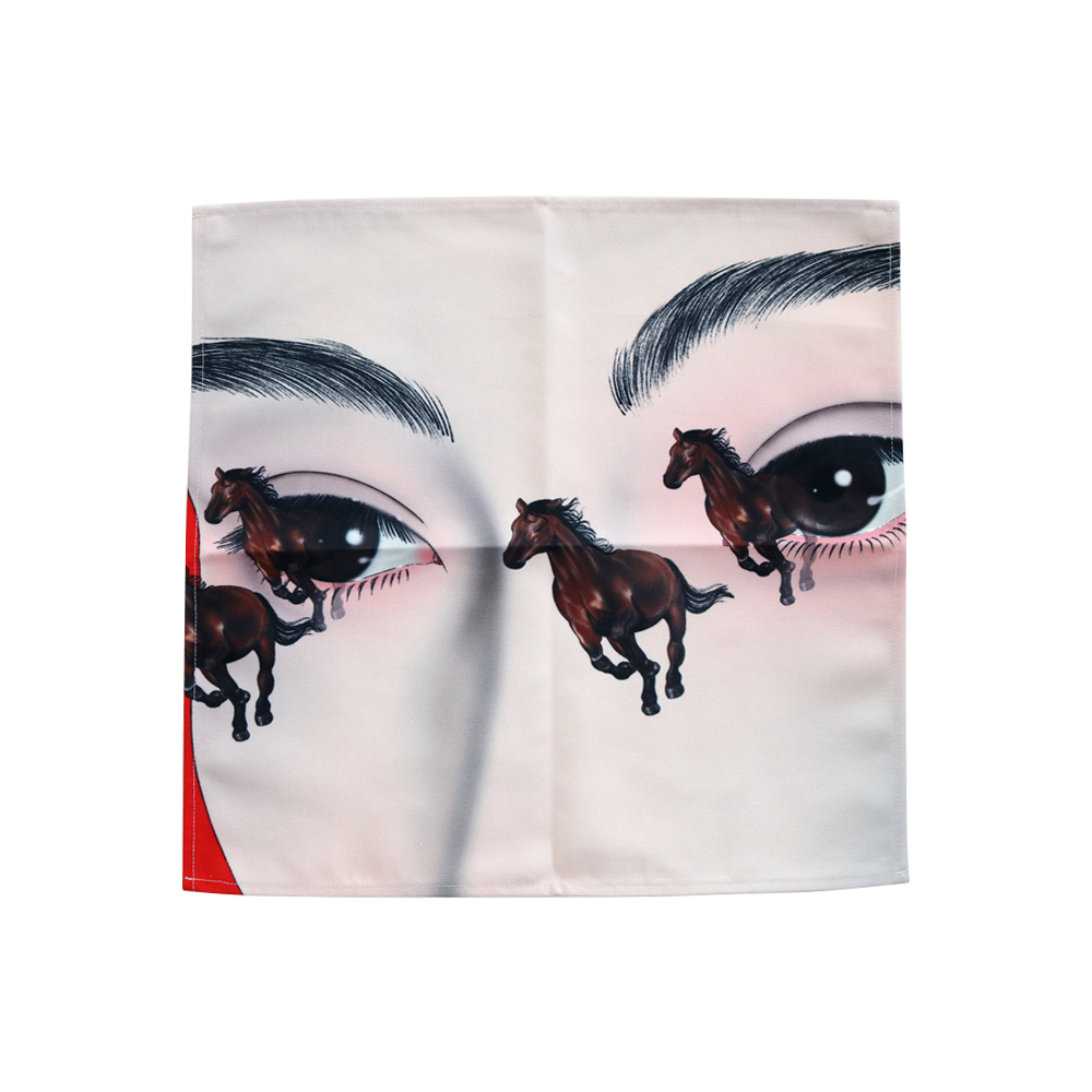 MIKI KIM - RUNNING HORSE FABRIC POSTER