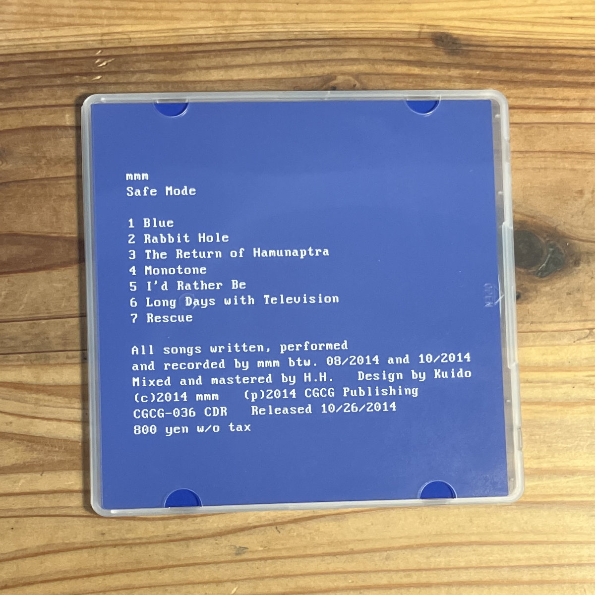 mmm - Safe Mode (CD)