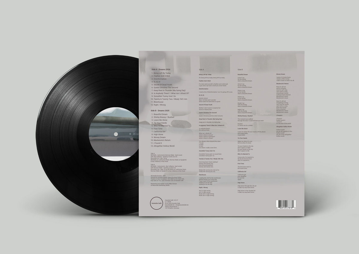 Bill Wells - Dreams ’24 / ’25 (VINYL)