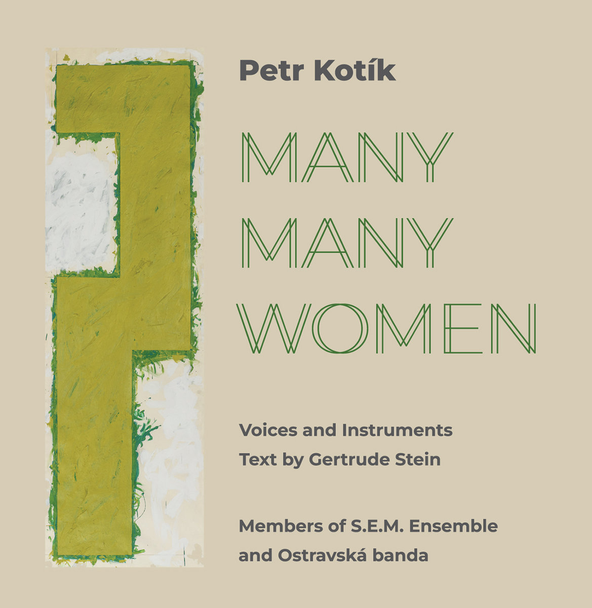 Petr Kotik - Many Many Women (2CD)