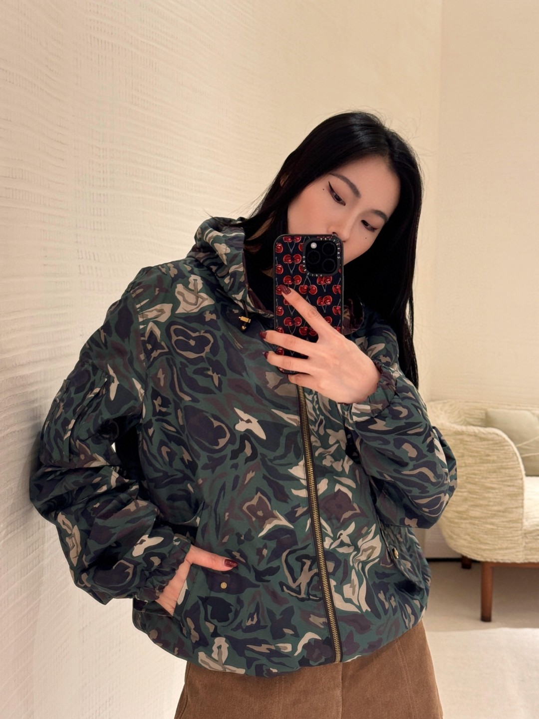 루이비통 모노그램 리버서블 윈드브레이커 바람막이