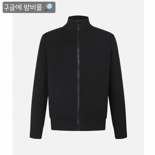 루이비통 엠보싱 로고 캐시미어 풀 오버 가디건