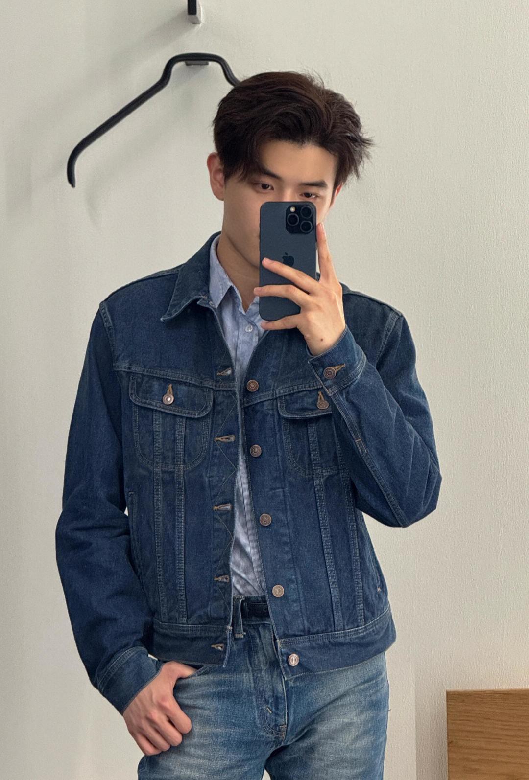 셀린느 워싱 데님 재킷