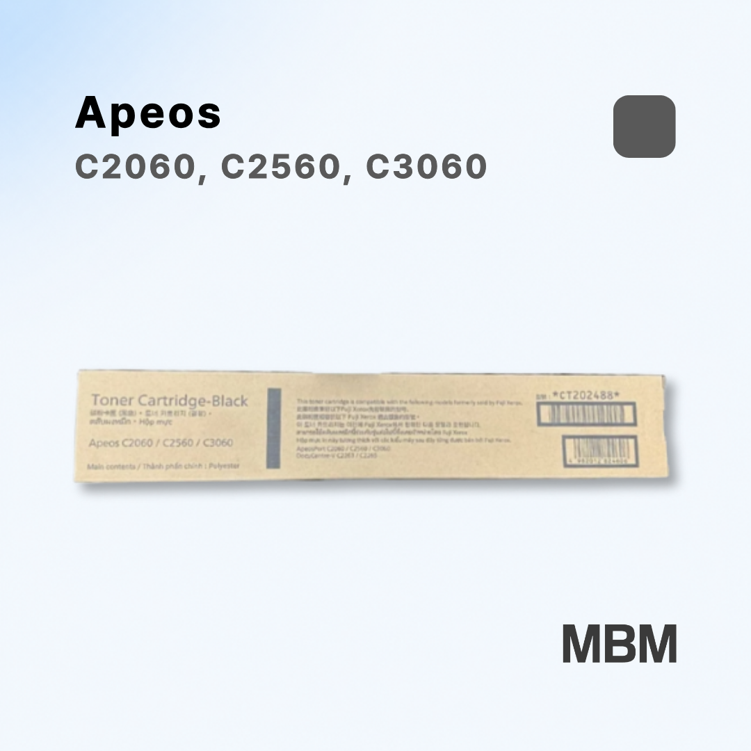Apeos C2060 C2560 C3060 정품 토너 K