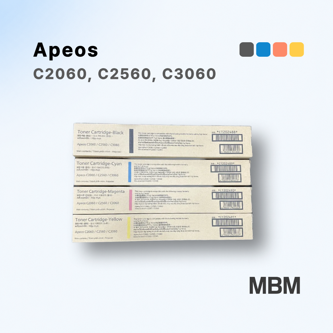 Apeos C2060 C2560 C3060 정품 토너