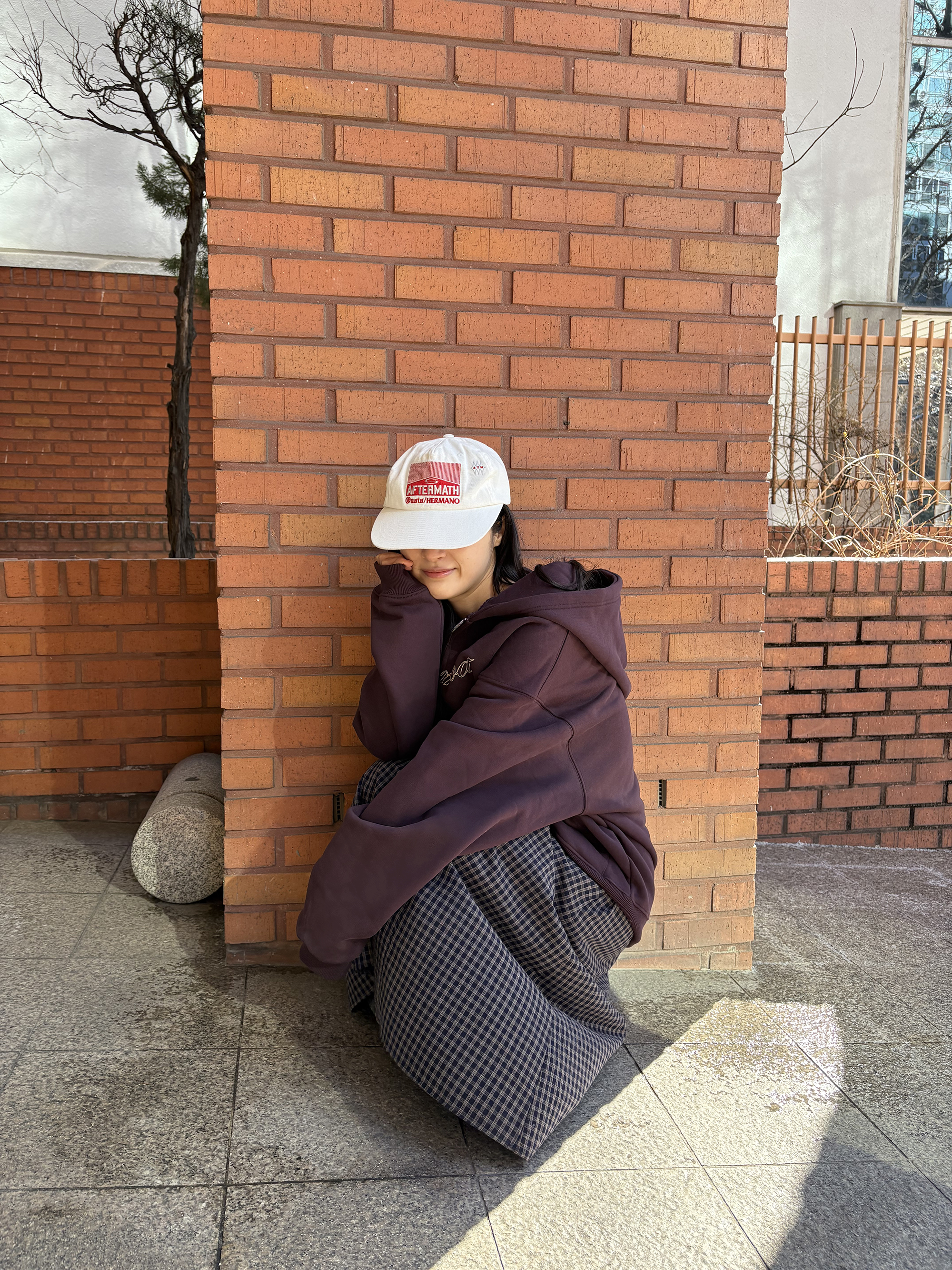 SMOOTHMOOD - Tully Hooded Zip Up - bordeaux : STO｜DAILY SNAP