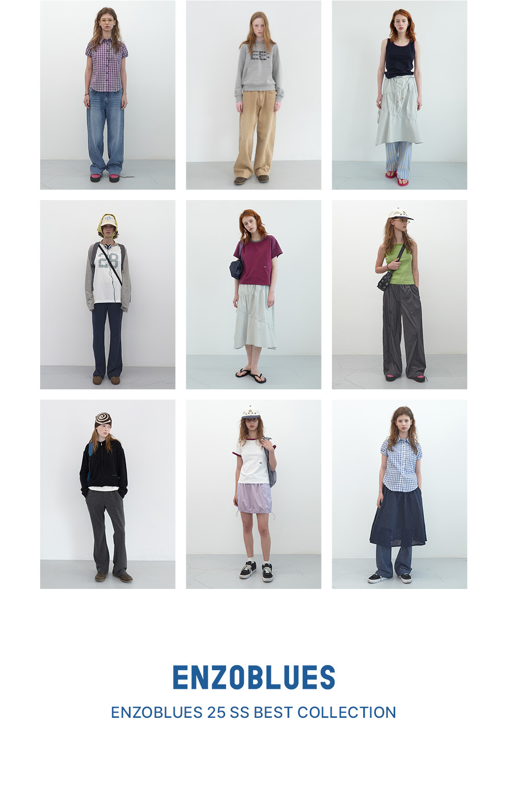 新商品｜ENZO BLUES : 25 SS BEST COLLECTION : STO｜What's new