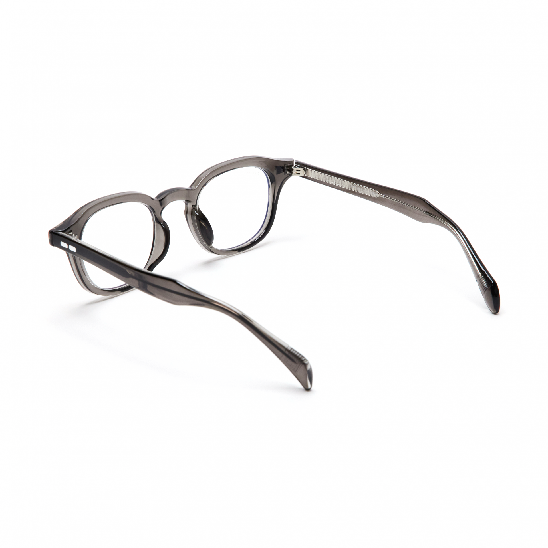 ★ MUUTO★ Tint Lense Horn Rimmed YLAB 10 C20 MUY10C20 Retro Square Neutral Colored Lens Horn Rimmed Sunglasses
