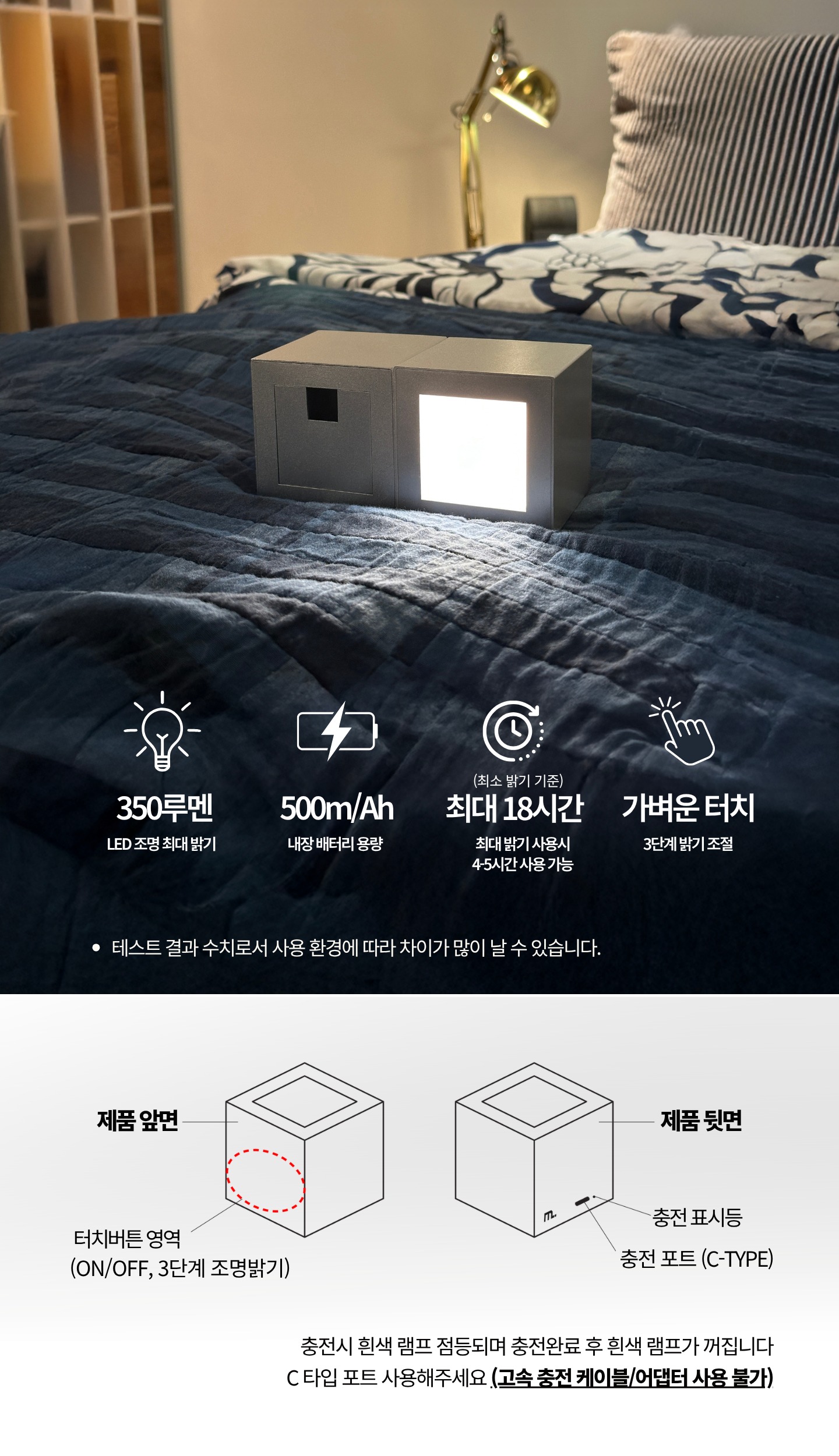[PX104] 메탈4개셋트 - 포터블조명+홀더+서랍
