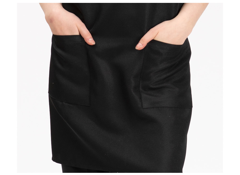 실용적인 주머니로 작업효율을 높여주는 H형 무지 앞치마
