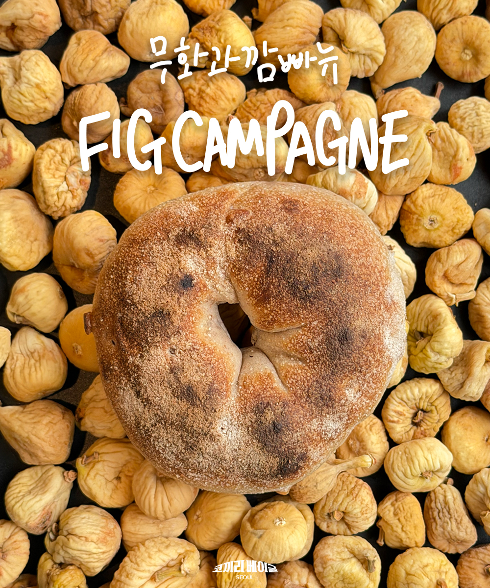 무화과깜빠뉴 베이글-Fig Campagne Bagel