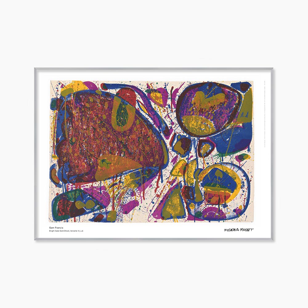 [샘 프랜시스] Bright Jade Gold Ghost 50 x 70 cm