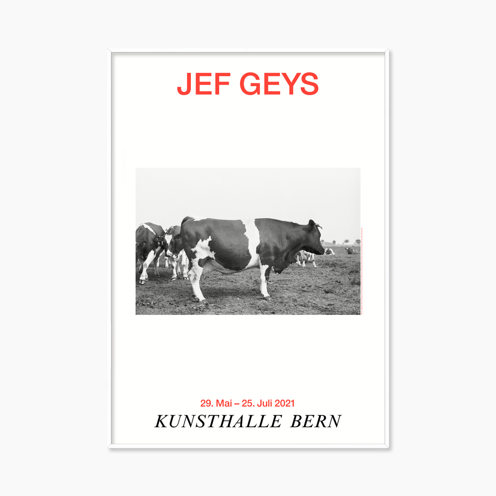 [제프 게이즈] Jef Geys (액자 포함) 89.5 × 128 cm