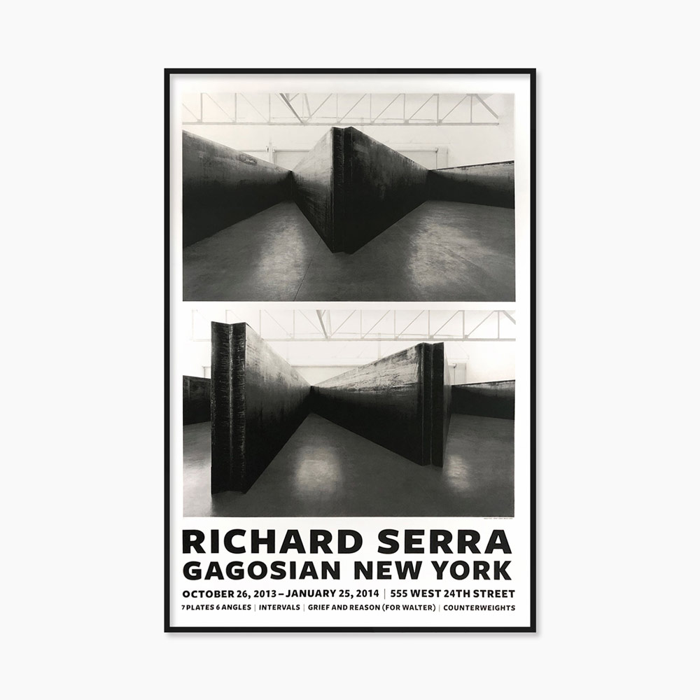 리처드 세라 건축 흑백 사진 대형 아트포스터 인테리어포스터 거실 액자