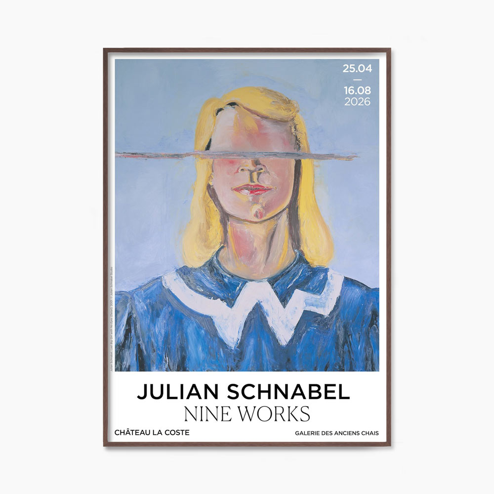 줄리안 슈나벨 Nine Works 인물 회화 아트포스터 인테리어포스터 거실 액자