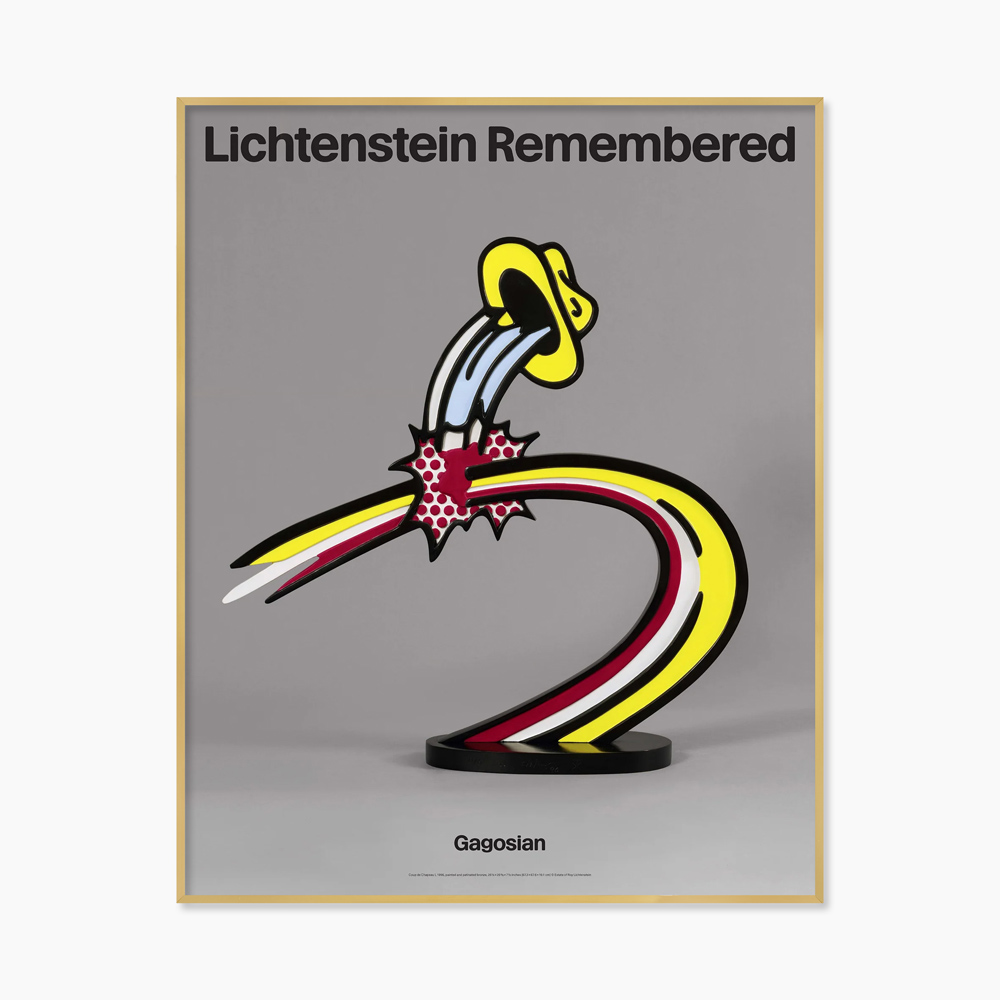 [로이 리히텐슈타인] Lichtenstein Remembered 60.9 x 76.2 cm 양면 포스터