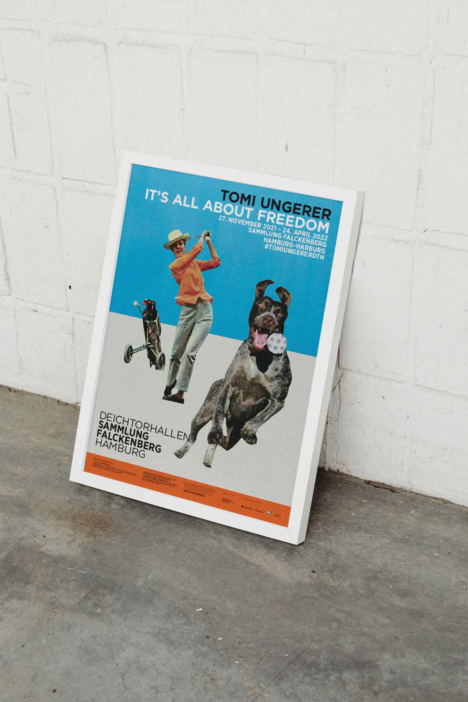 토미 웅거러 골프 포스터