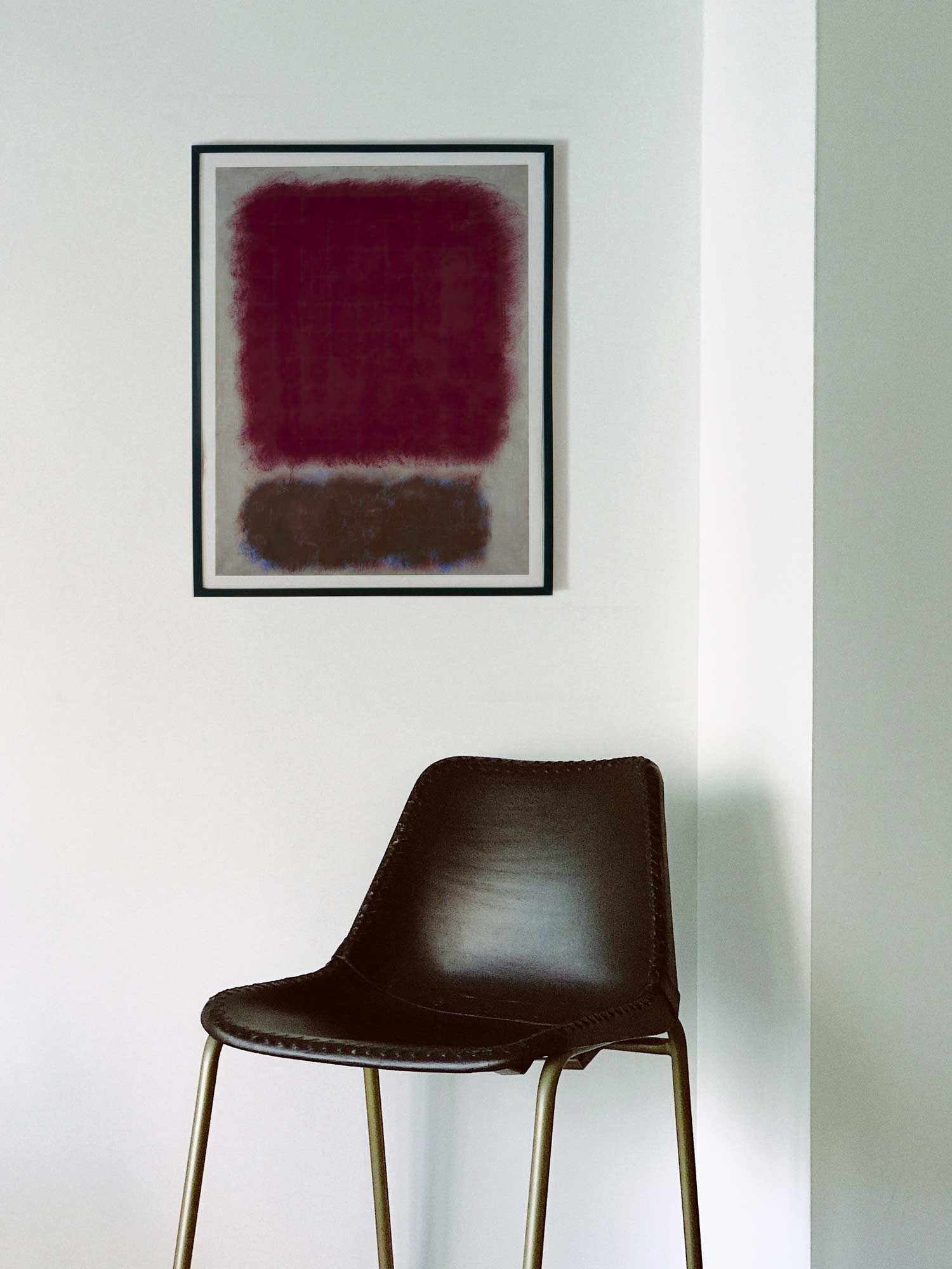 마크 로스코 Red over Brown 명화 그림 아트포스터 인테리어포스터 거실 액자