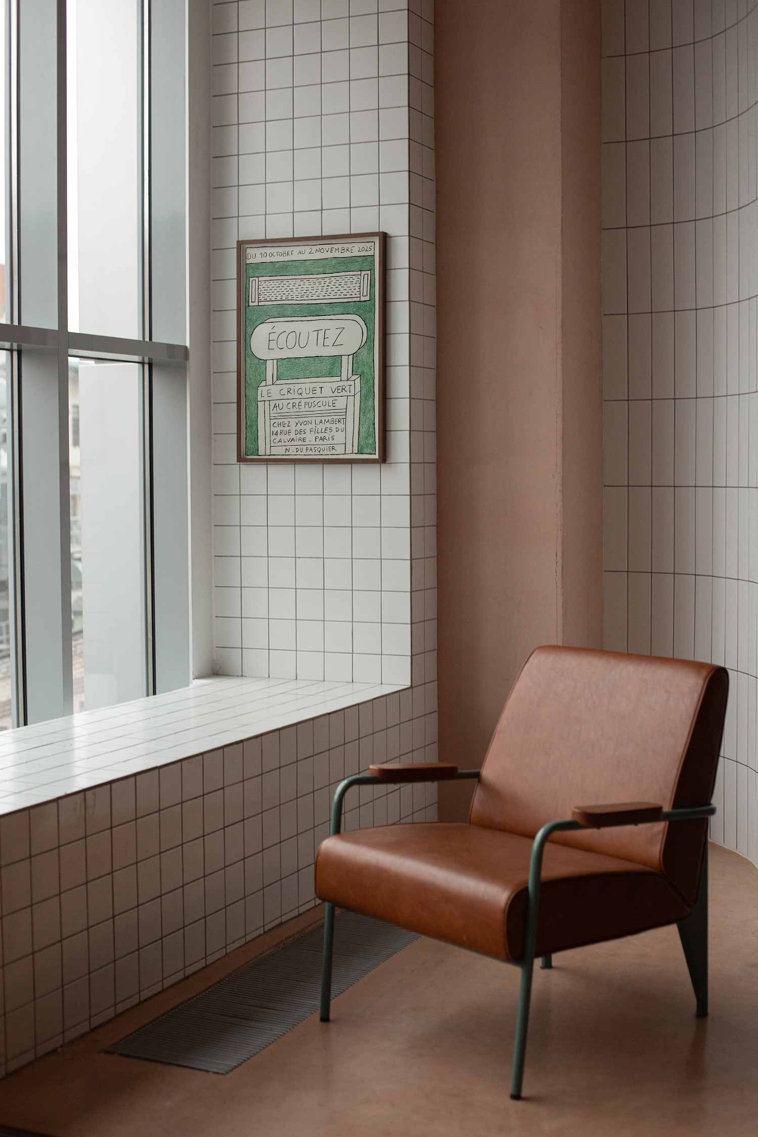 나탈리 뒤 파스퀴에 일러스트 미니 소형 그림 아트포스터 인테리어포스터 액자