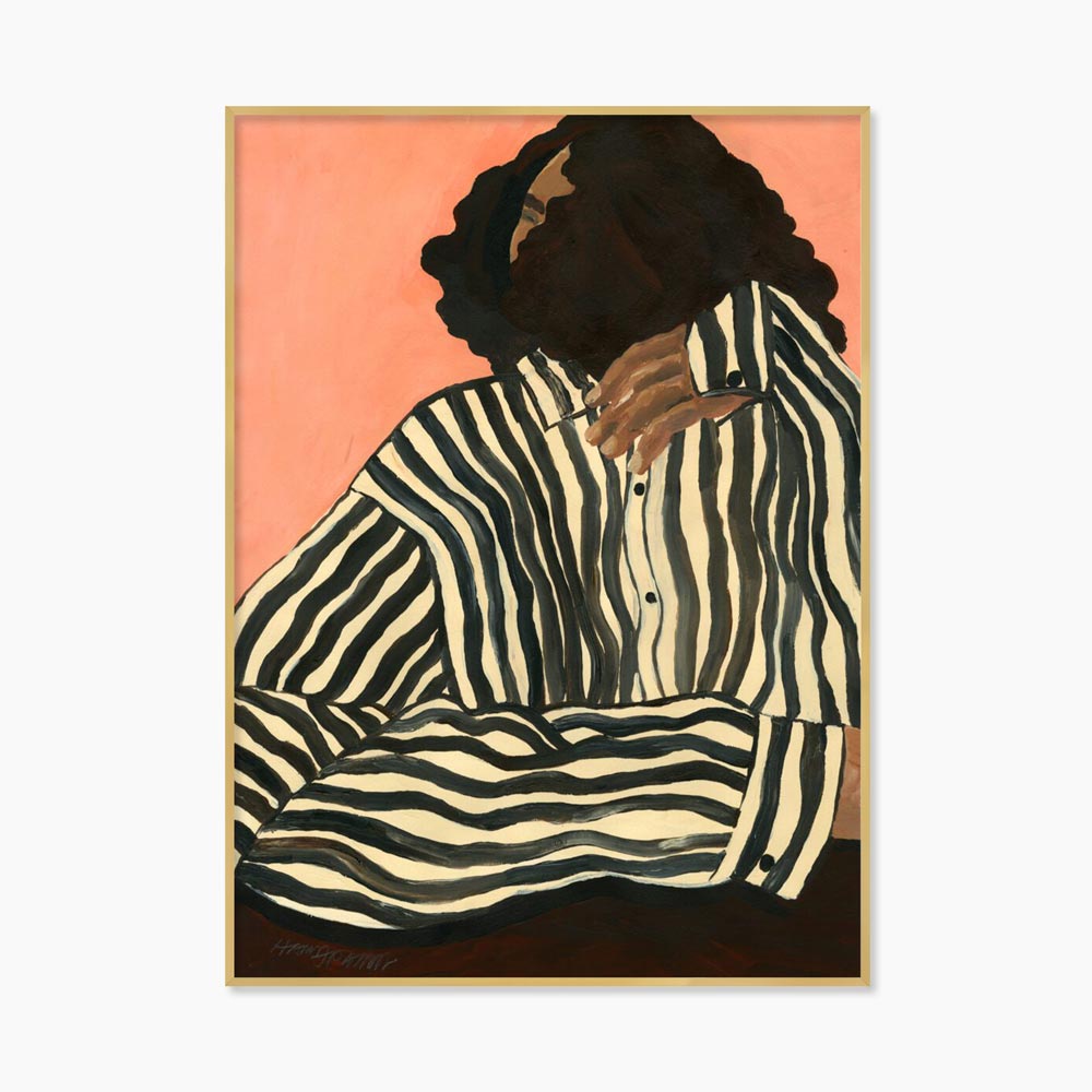 한나 피터슨 Hanna Peterson Serene Stripes그림 아트포스터 인테리어포스터 거실 액자