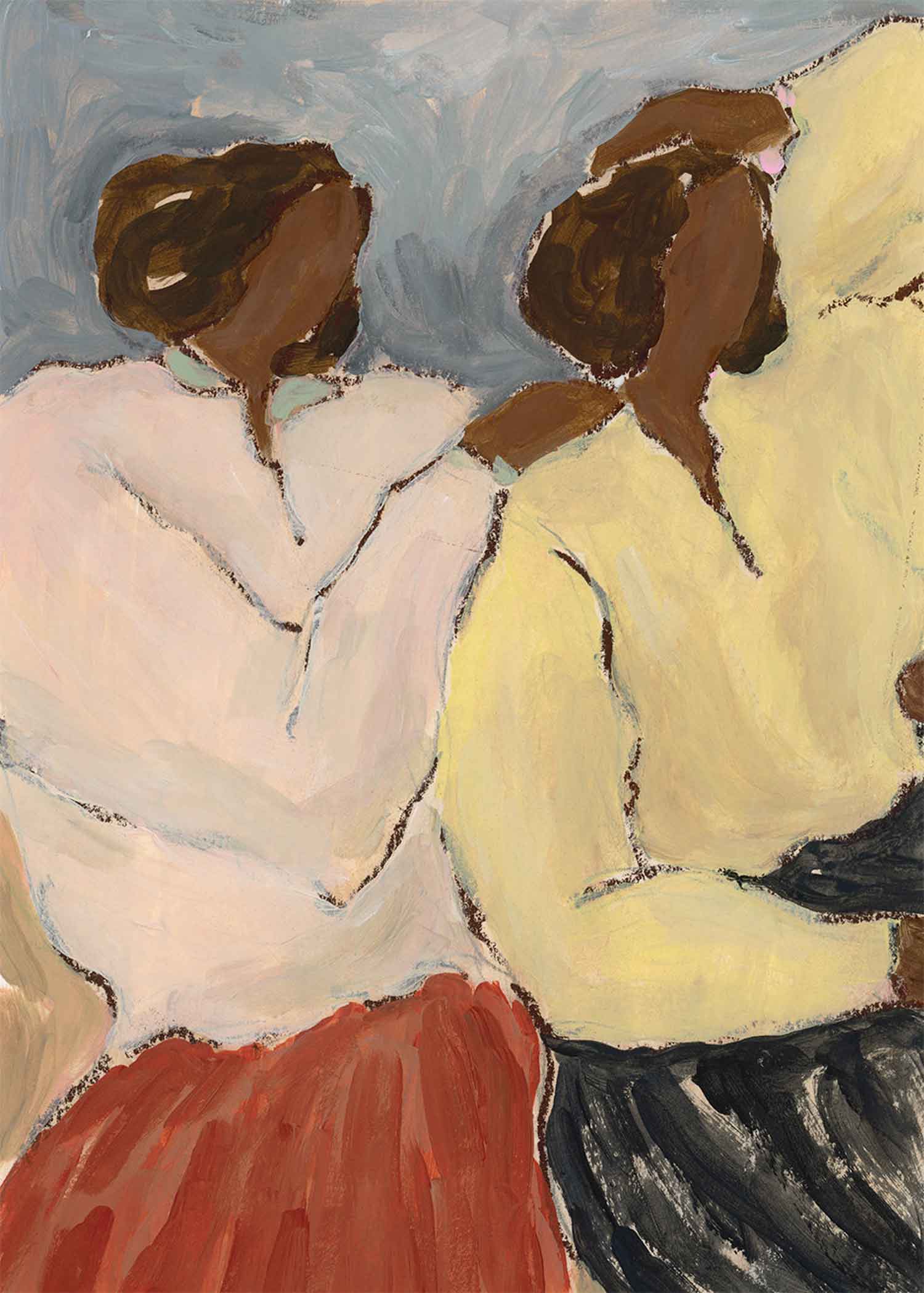 [사크레 프랑진] Side by Side 50 x 70 cm