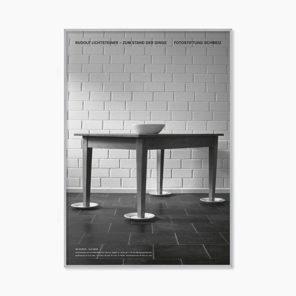 루돌프 리히트슈타이너 정물 흑백 사진 대형 아트포스터 인테리어포스터 거실 액자