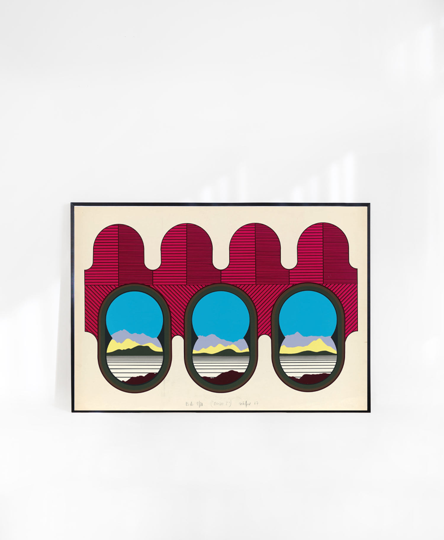 베르너 뇌퍼 그래픽 그림 회화 아트포스터 인테리어포스터 액자