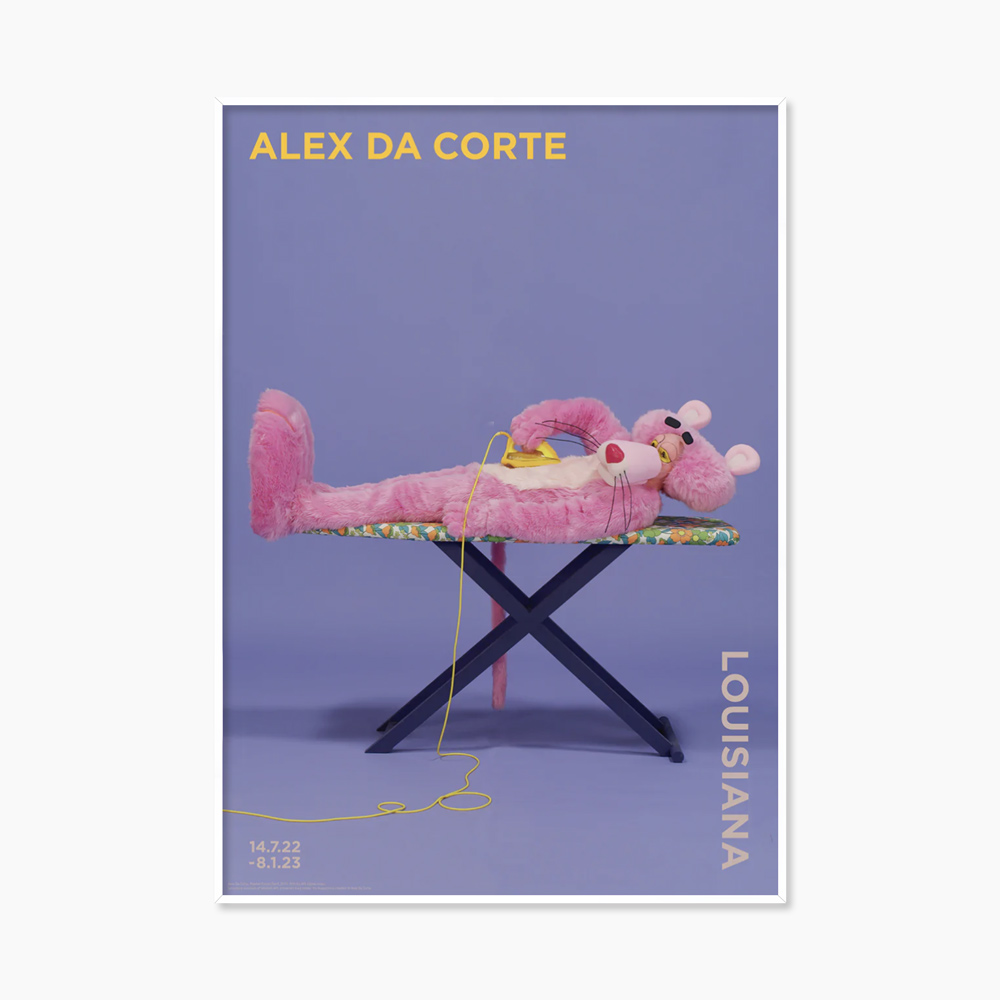 [알렉스 다 코르트] Rubber Pencil Devil, Pink Panther 42 x 59.4 cm