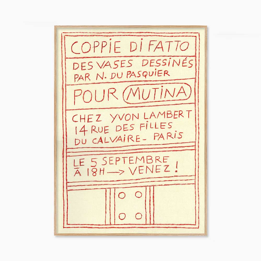 나탈리 뒤 파스퀴에 일러스트 미니 소형 그림 아트포스터 인테리어포스터 액자