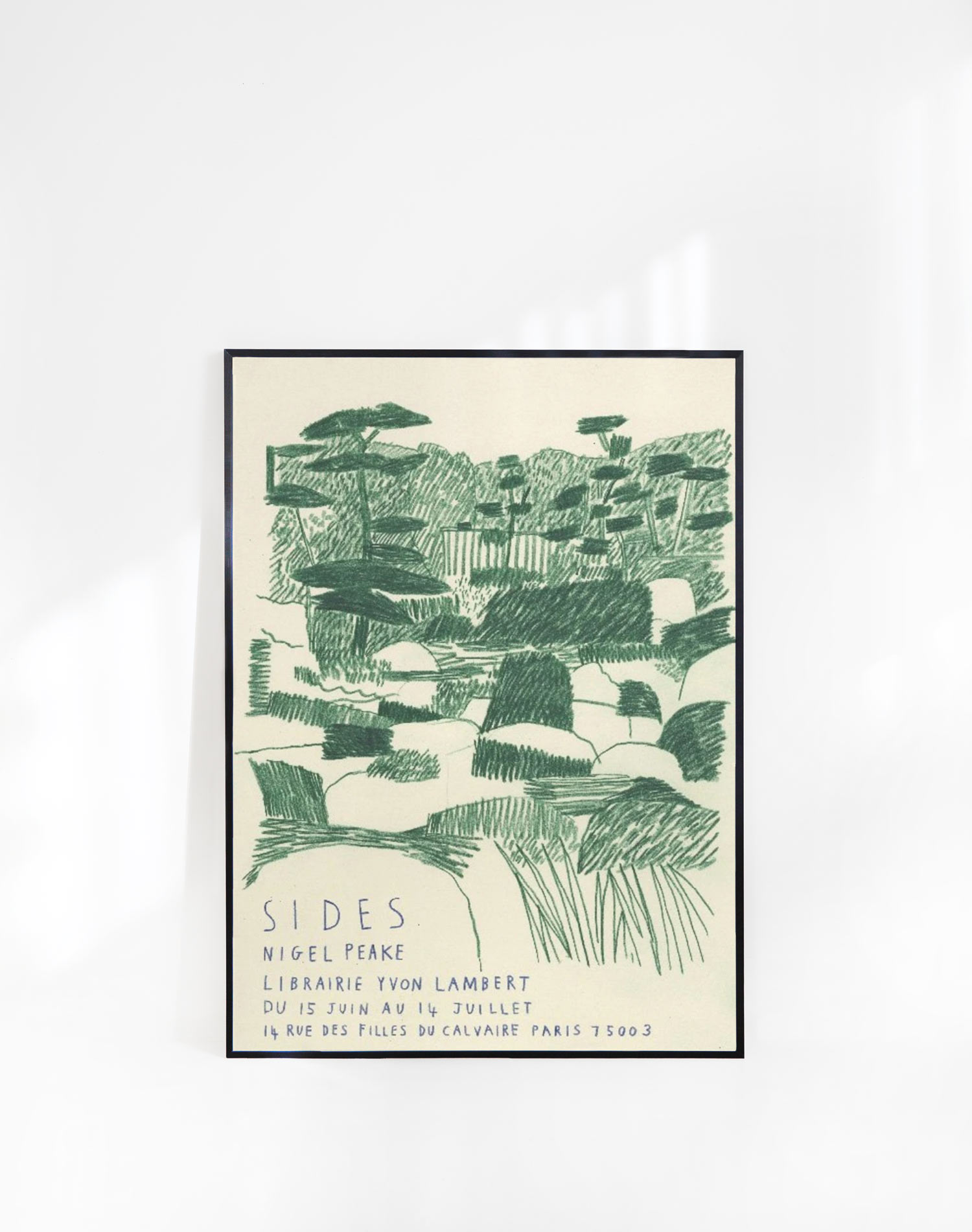 나이젤 피크 미니포스터 액자