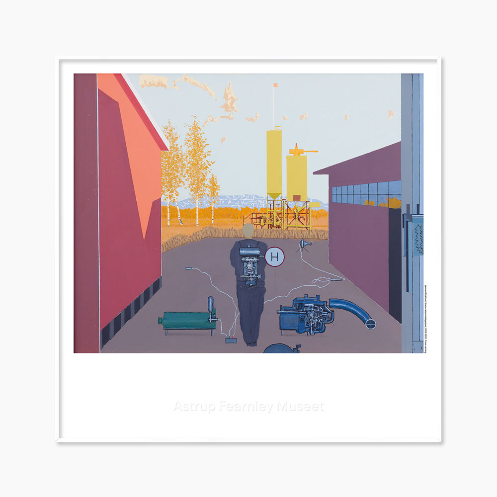[레오나드 릭하드] Scene (액자 포함) 50 x 50 cm - 7월 24일 입고 예정 복제