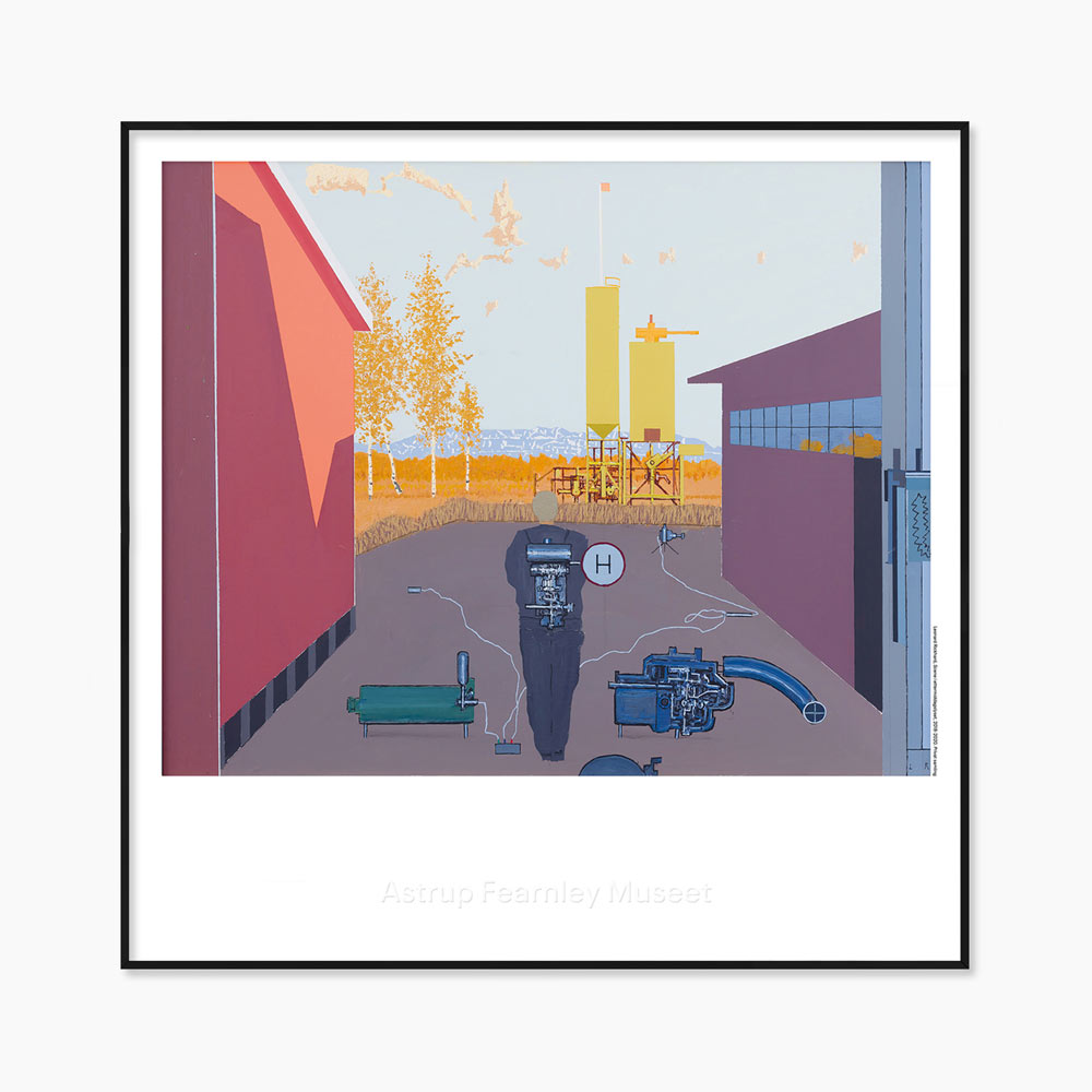 [레오나드 릭하드] Scene (액자 포함) 50 x 50 cm - 7월 24일 입고 예정 복제