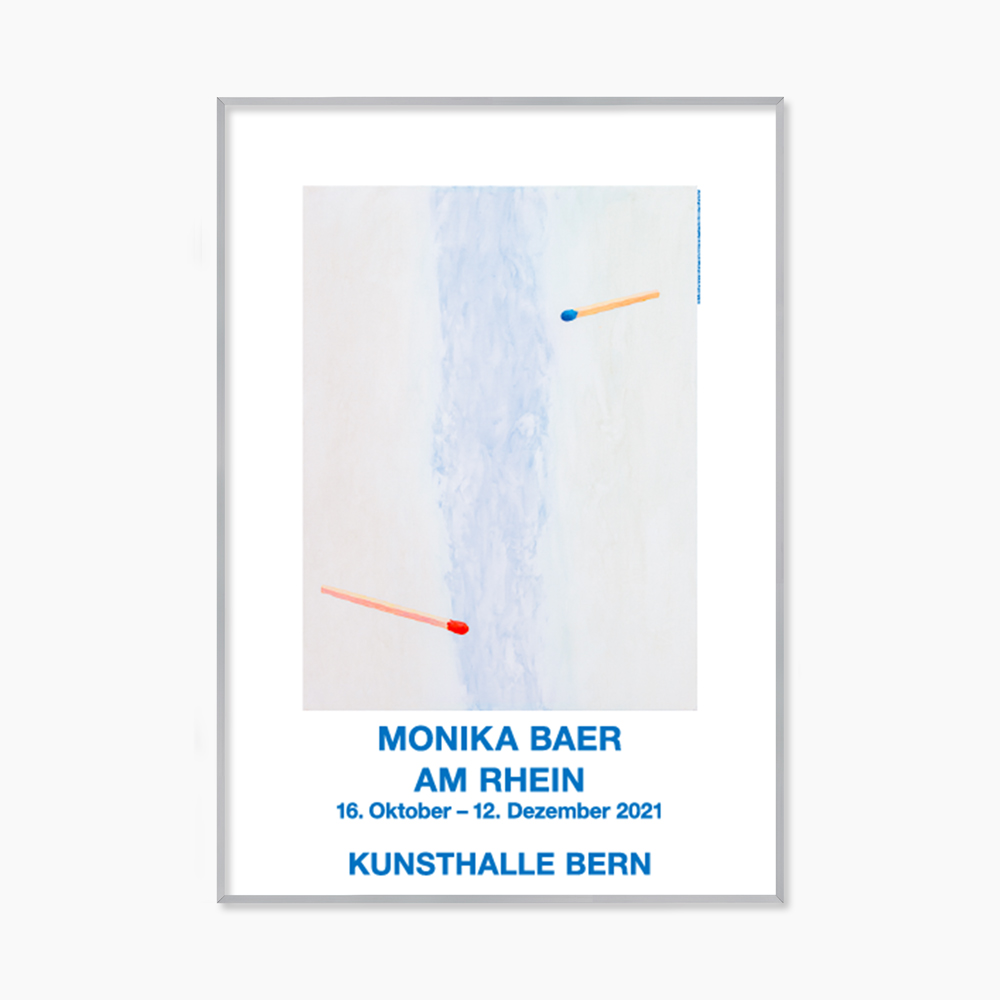 [모니카 베어] Am Rhein (액자 포함) 89.5 × 128 cm