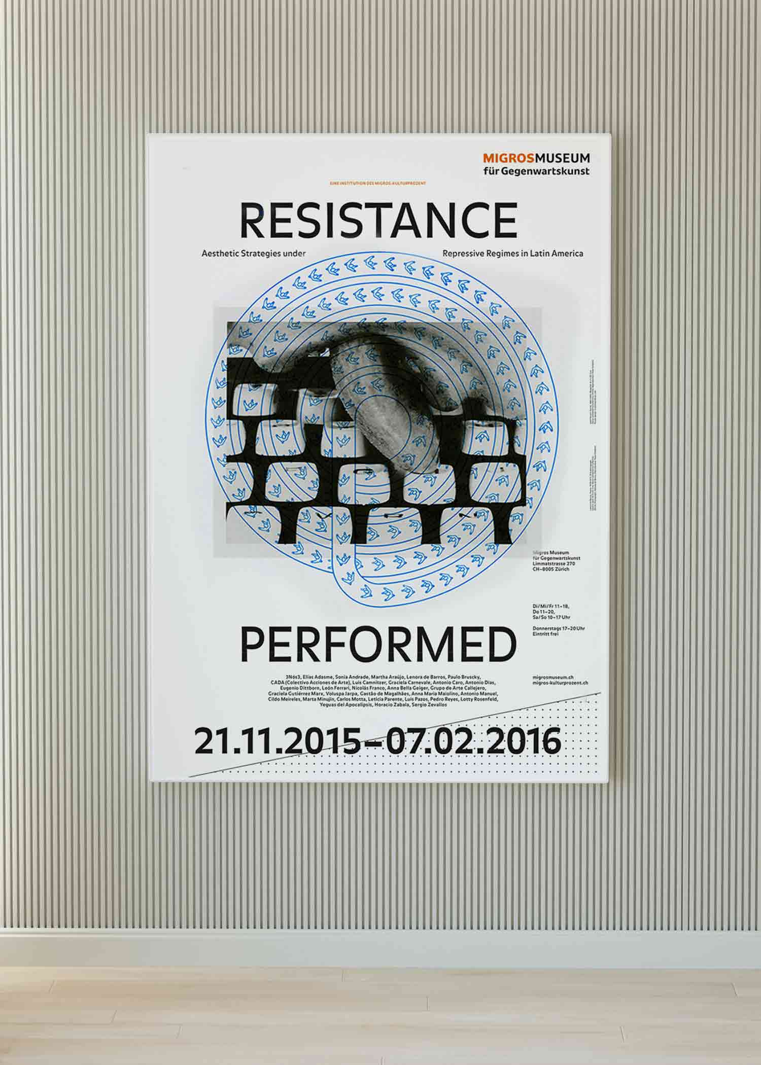 Resistance Performed 사진 그래픽 디자인 카페 아트포스터 인테리어포스터 거실 액자