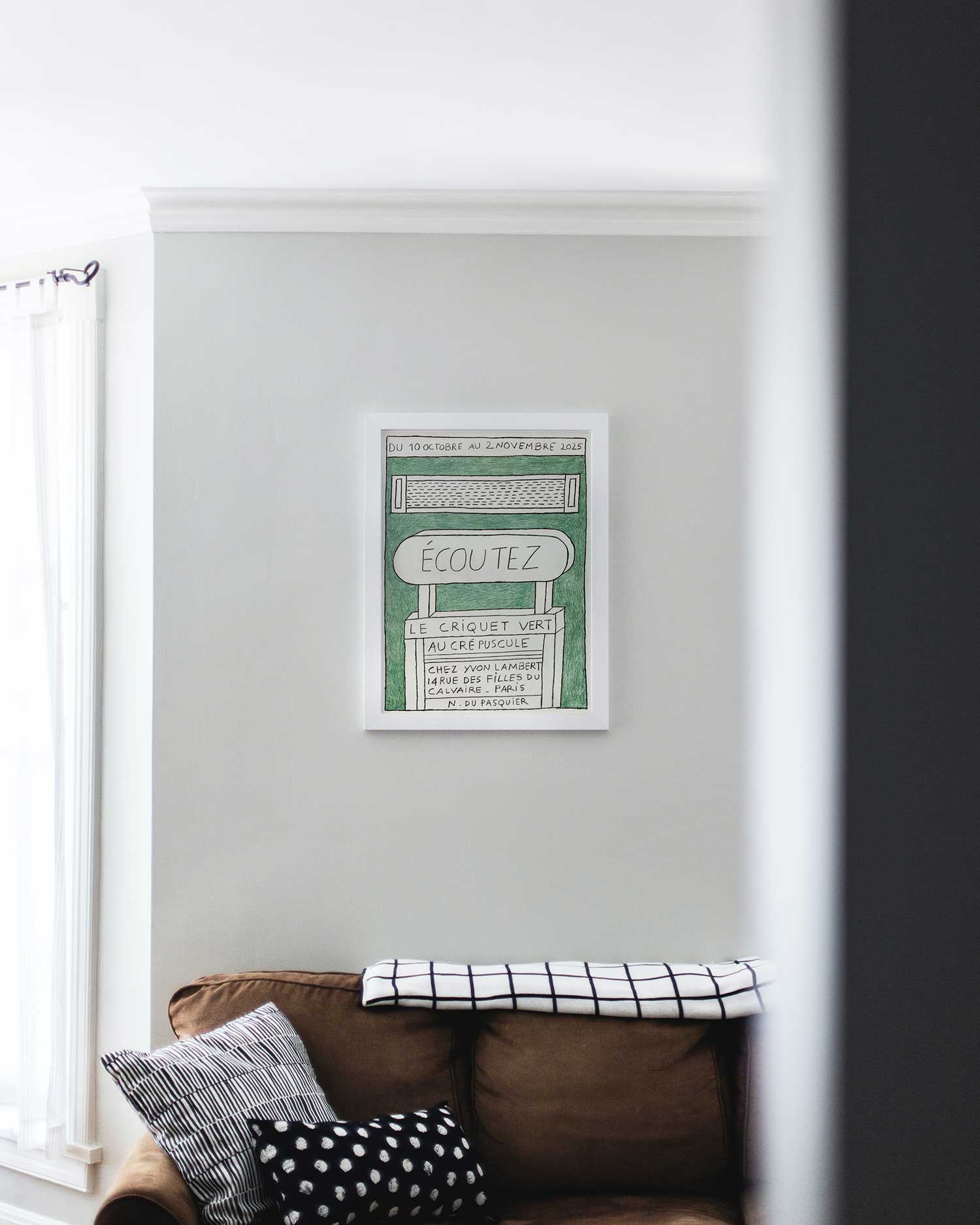 나탈리 뒤 파스퀴에 일러스트 미니 소형 그림 아트포스터 인테리어포스터 액자