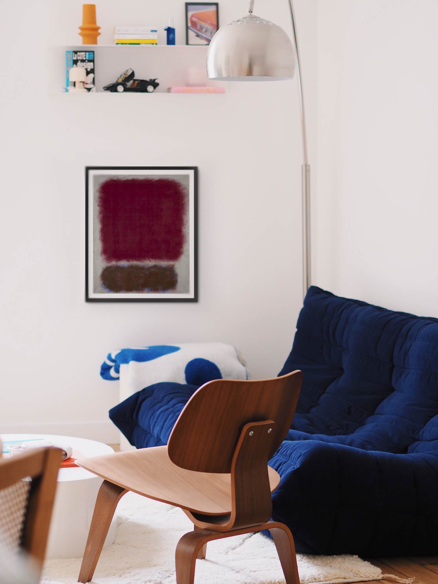 마크 로스코 Red over Brown 명화 그림 아트포스터 인테리어포스터 거실 액자