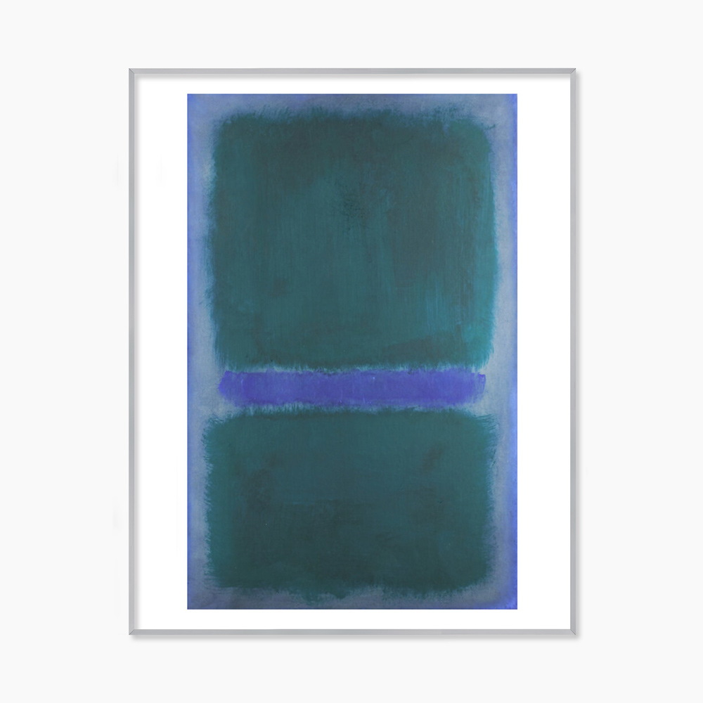 [마크 로스코] BlueGreen, Large (액자 포함) 81 x 101 cm