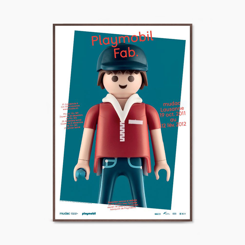 Playmobil Fab (액자 포함) 90 X 128 cm - 재입고
