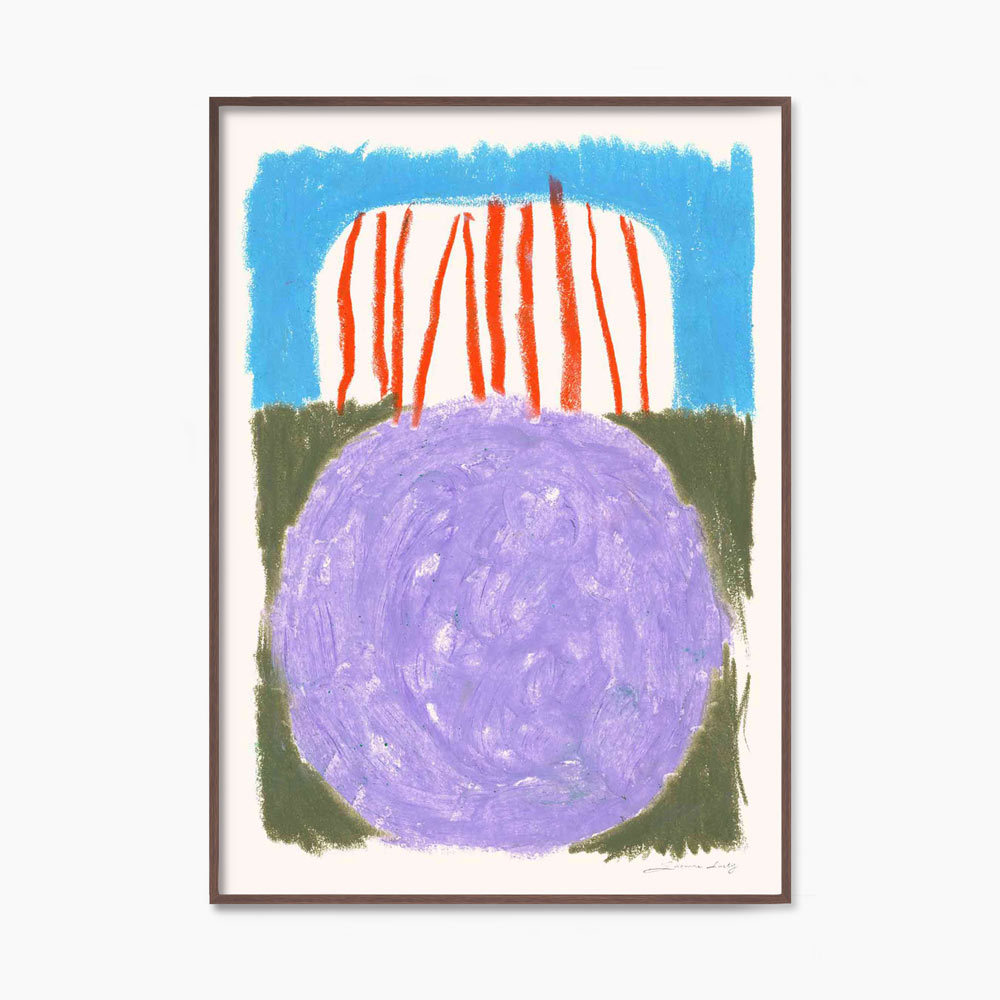 [수잔 루스티그] Purplebello 50 x 70cm - 6월 10일 입고 예정