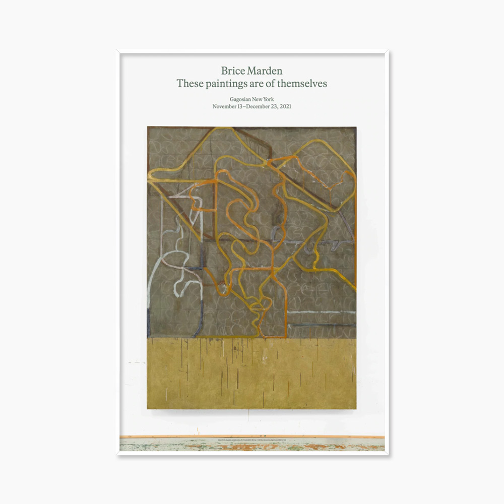 [브라이스 마든] These Paintings Are Of Themselves (액자 포함) 66.7 × 98.7 cm
