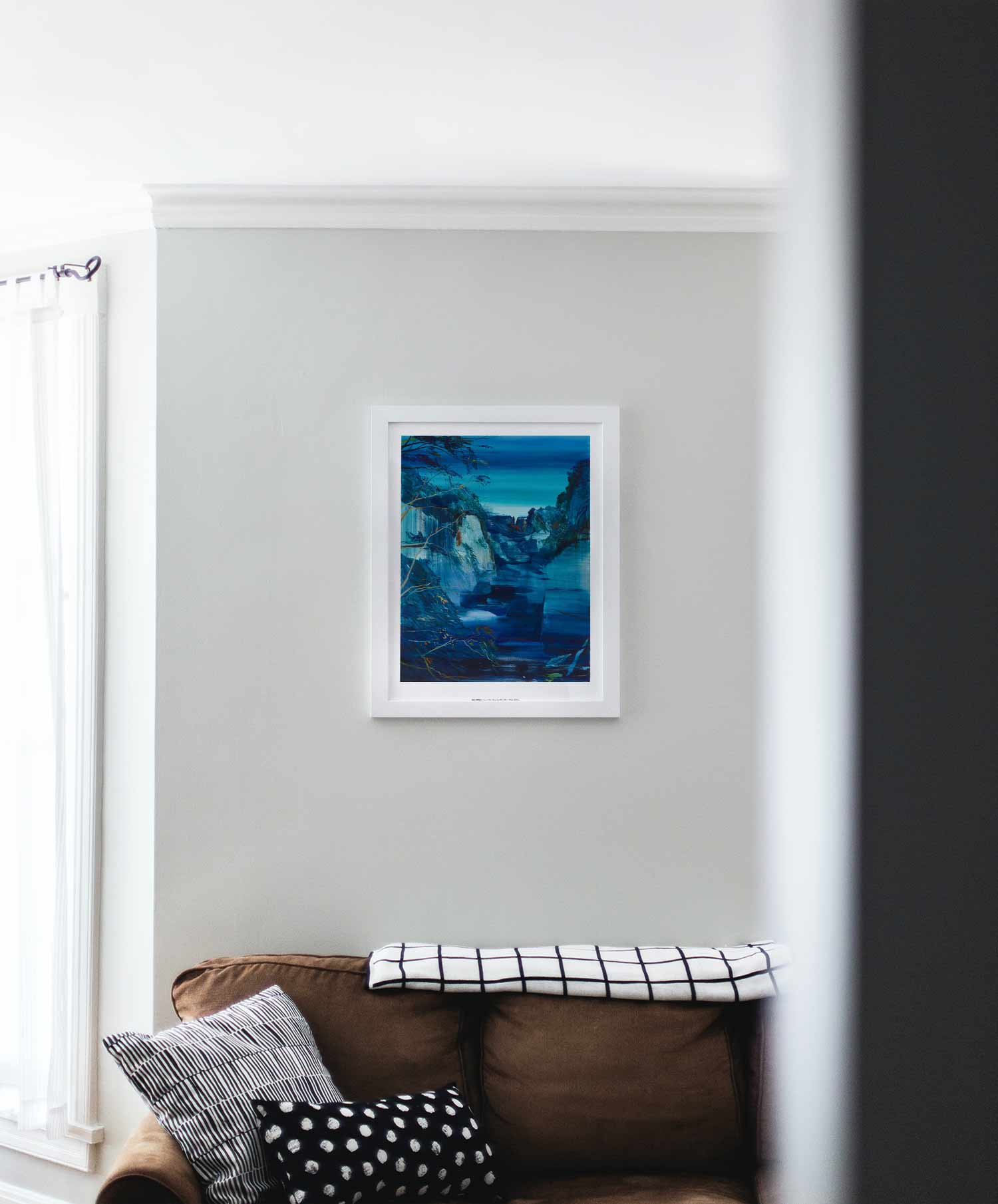 칼럼 맥클루어] Fissure in Blue 바다 그림 풍경 로얄아카데미 명화 빈티지 그림 아트포스터 인테리어포스터 거실 액자