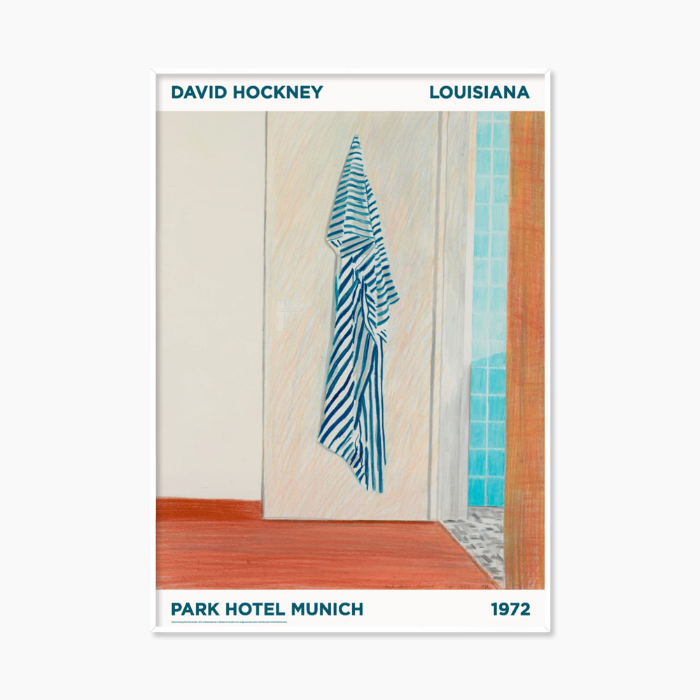 [데이비드 호크니] Park Hotel Munich 42 x 59.4 cm