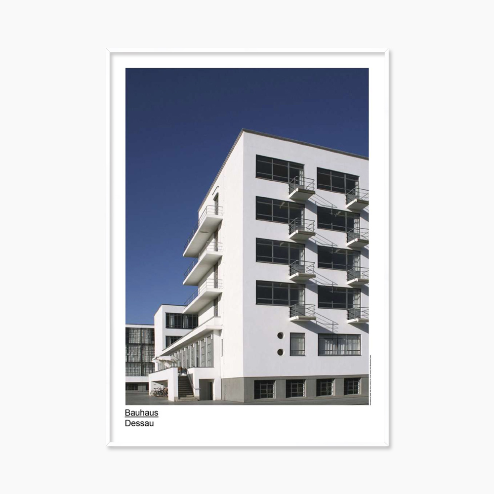 [Bauhaus Dessau] Prellerhaus (액자 포함) 59.4 x 84 cm