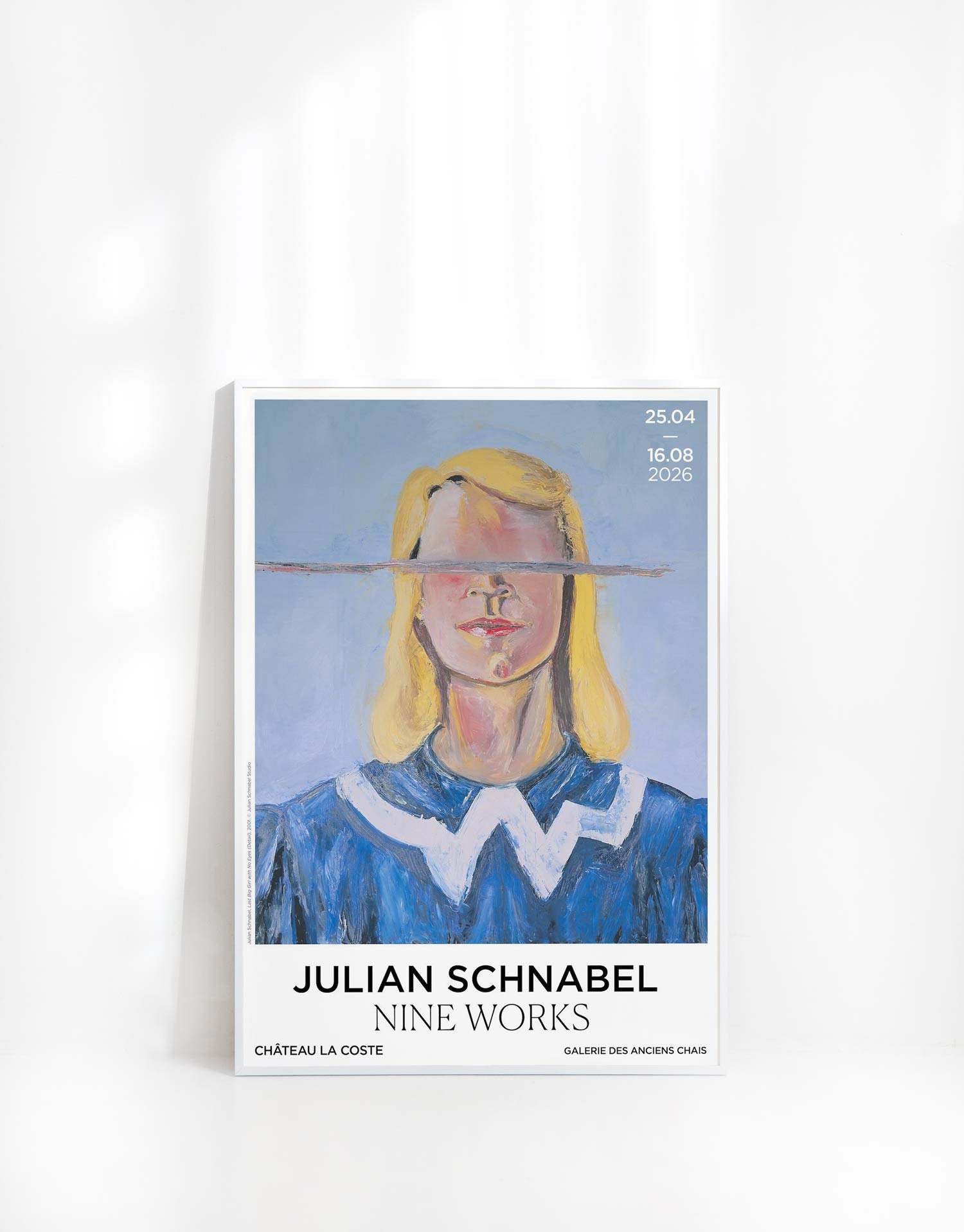 줄리안 슈나벨 Nine Works 인물 회화 아트포스터 인테리어포스터 거실 액자